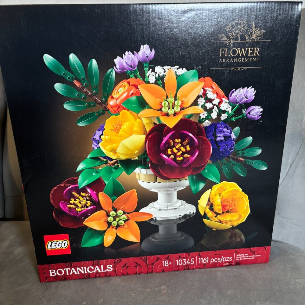 LEGO Flower Arrangement Set 10345 Botanical Collection – Adult 18+ 1161pcs - Picture 2 of 4